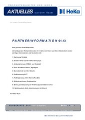 Partnerinformation 01.13
