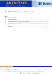 Partnerinformation 2.19
